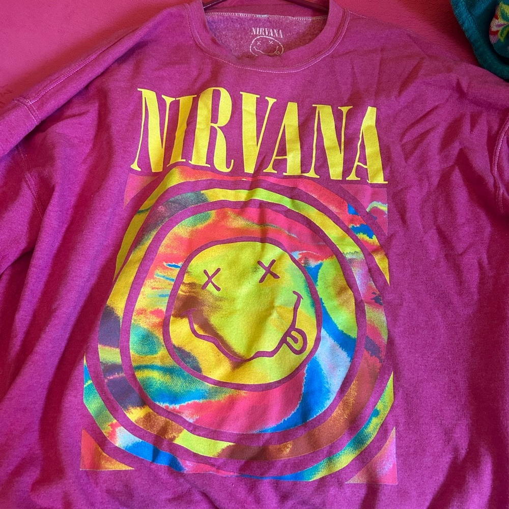 Urban outfitters nirvana pullover/sweatshirt